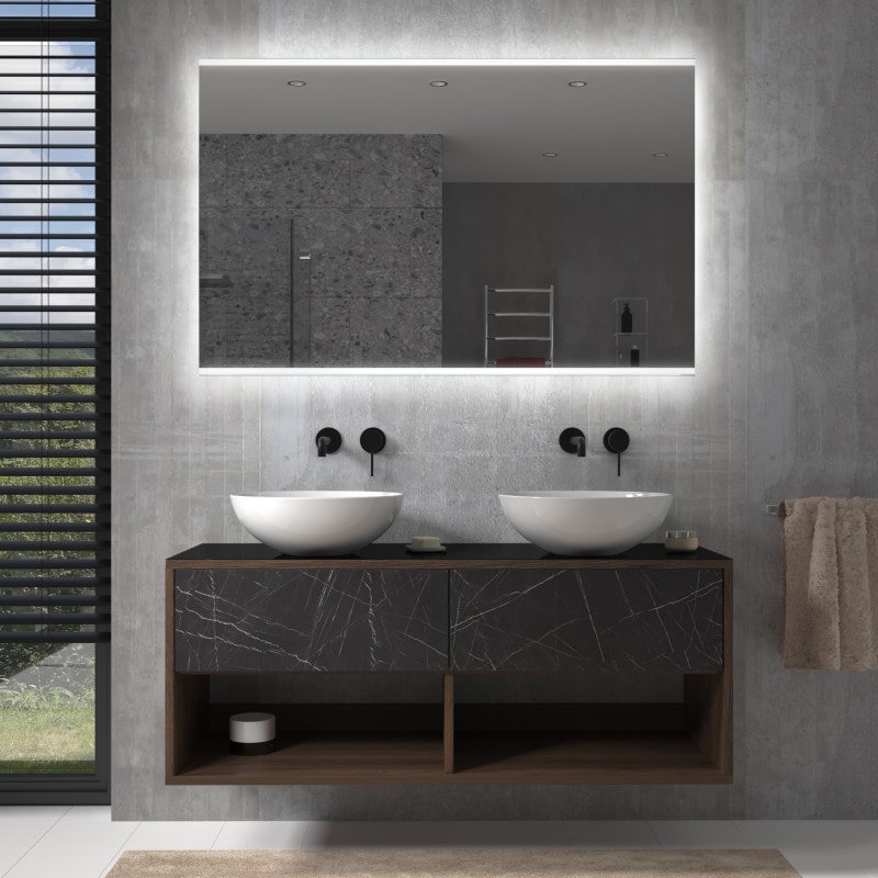 Badspiegel mit LED Beleuchtung kaufen - Cortijo
